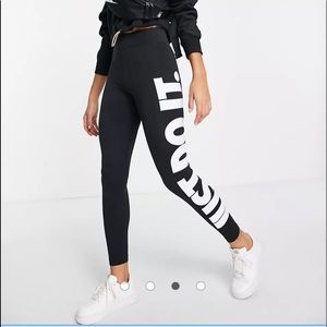 Nike to pro dri fit just do it leggings